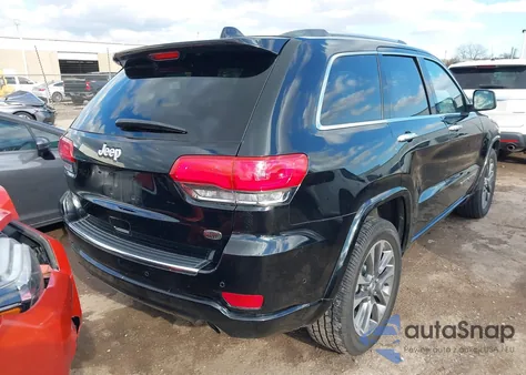 2018 Jeep Grand Cherokee Overland 4X2 из США, поврежденный, VIN 1C4RJECG7JC212551